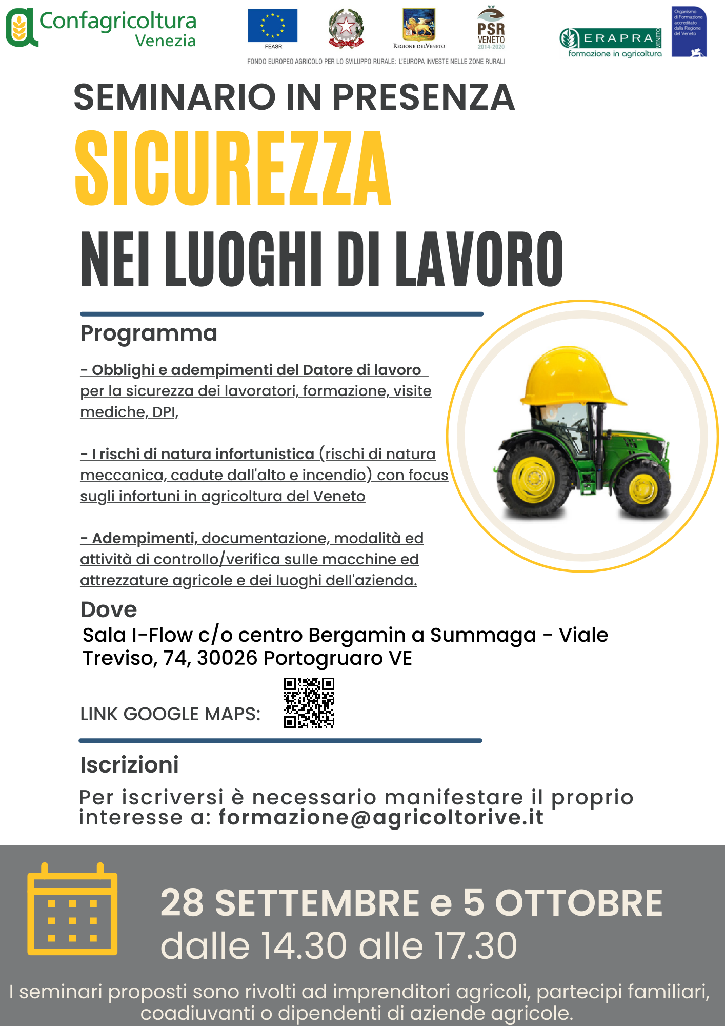 sicurezza agricoltura addetti